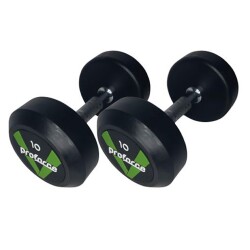 OLİMPİK KAUÇUK KAPLI DUMBELL 10 KG - 2