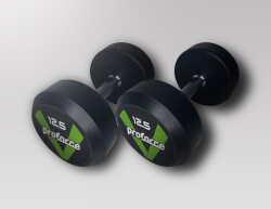 OLİMPİK KAUÇUK KAPLI DUMBELL 12,5 KG - 4