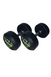 OLİMPİK KAUÇUK KAPLI DUMBELL 17,5 KG - 3