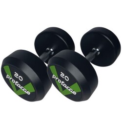 OLİMPİK KAUÇUK KAPLI DUMBELL 20 KG - 2