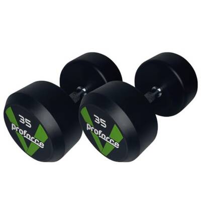 OLİMPİK KAUÇUK KAPLI DUMBELL 35 KG - 2