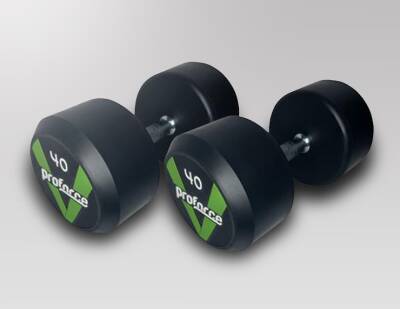 OLİMPİK KAUÇUK KAPLI DUMBELL 40 KG - 4