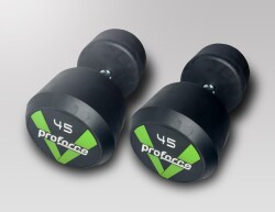 OLİMPİK KAUÇUK KAPLI DUMBELL 45 KG - 4