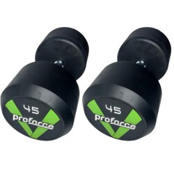 OLİMPİK KAUÇUK KAPLI DUMBELL 45 KG - 2