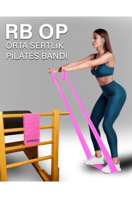 PİLATES LASTİĞİ ORTA-PEMBE - 2