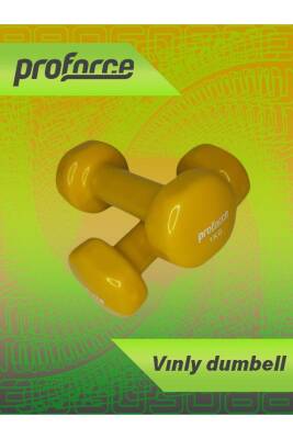 VİNİLY KÖŞELİ DUMBELL 1 KG - 2