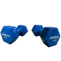 VİNİLY KÖŞELİ DUMBELL 6 KG - 1